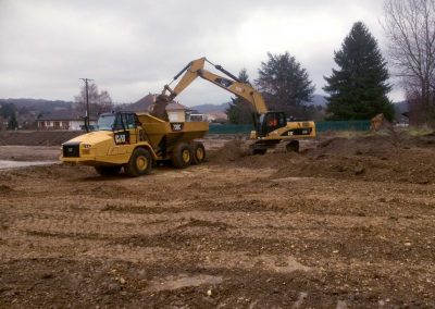 Chantier de travaux publics