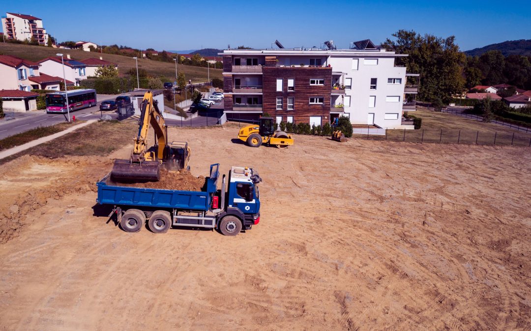 Pierre-Louve, construction de logements à l’Isle d’Abeau