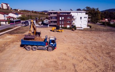 Pierre-Louve, construction de logements à l’Isle d’Abeau